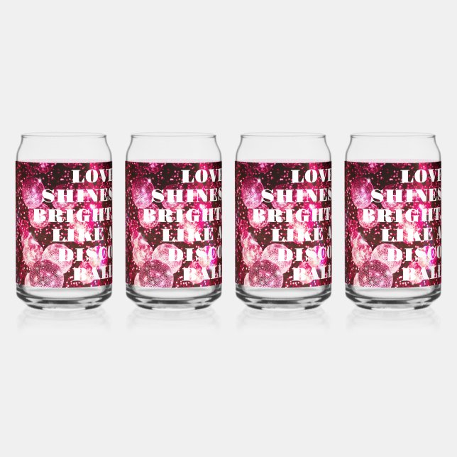 Chic Bold Parties scintillant rose Retro Mariage d (Dos)