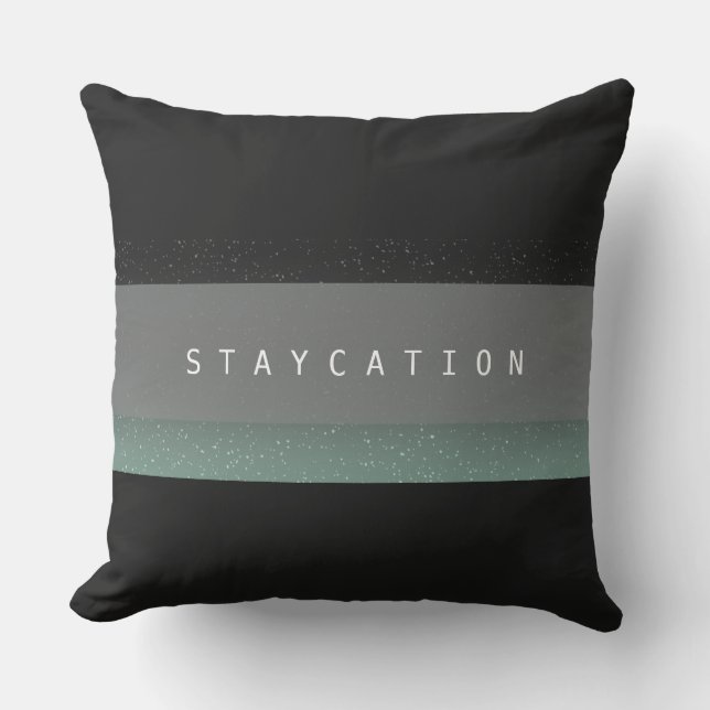 Chic Bold Station Outdoor Decke Kissen (Vorderseite)