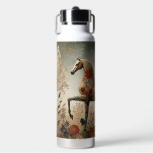 "chic Boutique Equestrian Floral Pferd"