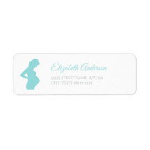Chic Boy Baby Dusche Schwangere Frau Baby Bump