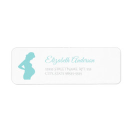 Chic Boy Baby Dusche Schwangere Frau Baby Bump