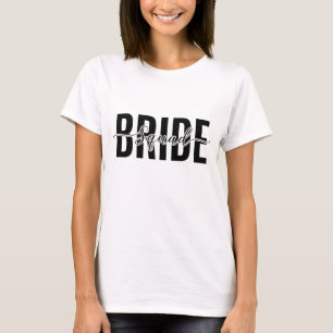 Chic Braut Squad Junggesellinnenabschied T-Shirt
