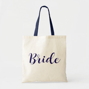 Chic Bride Tote Tasche mit kursivem Skript - Hochz