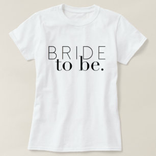 Chic Bridge Hochzeitsfeier Braut T-Shirt