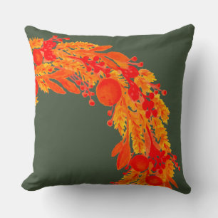 Chic Bright Wreath Winterurlaub Kissen