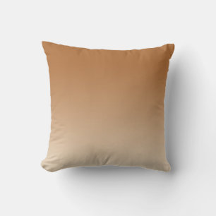 Chic Bronze Off-White Ombre-Effekt Kissen