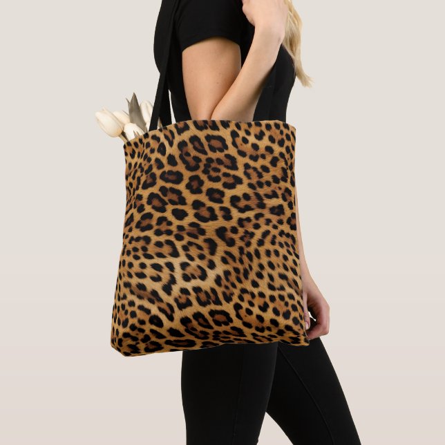 Chic Brown Leopard Print Tasche (Von Nahem)