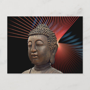 Chic Buddha Yoga Style Postkarte