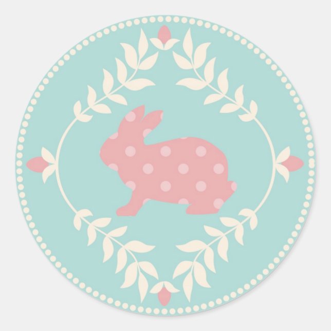 Chic Bunny Sticker B R (Vorderseite)
