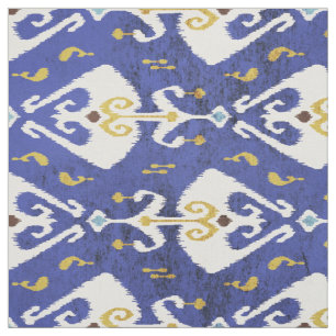 Chic bunte naby-blaue Kat-Stammesmuster Stoff