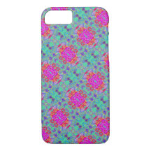 Chic bunter abstrakter iPhone iPad Kasten