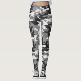 Chic Camouflage Khaki Pattern Leggings