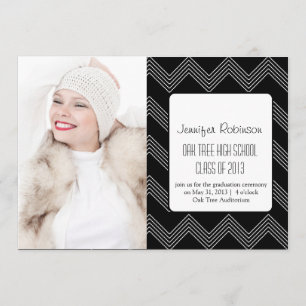 Chic Chevron Zigzag 2e Faire-part