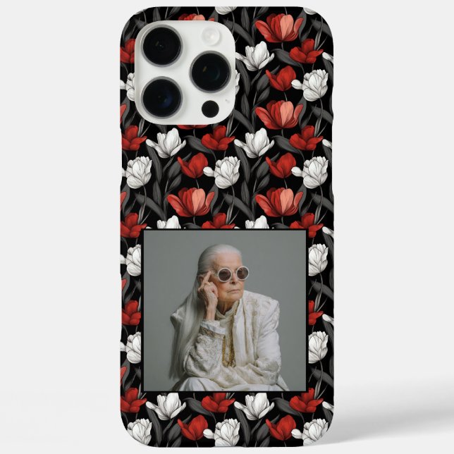 Chic Christmas Gift Tulip Custom  iPhone 16 Pro Max Hülle (Rückseite)
