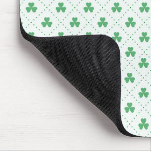 Chic Clover Print Mouse Pad für Zuhause oder Offic Mousepad