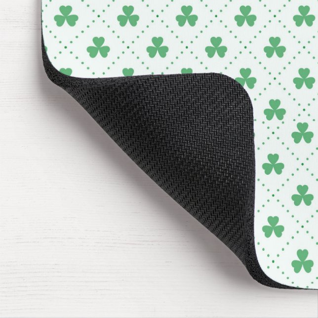 Chic Clover Print Mouse Pad für Zuhause oder Offic Mousepad (Ecke)