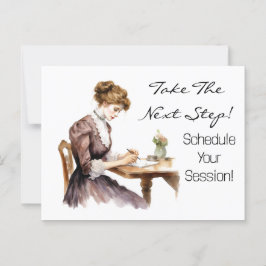 Chic Company Business Postcard Postkarte