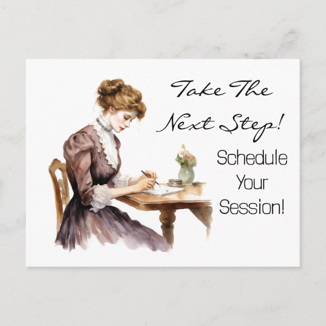 Chic Company Business Postcard Postkarte (Vorderseite)