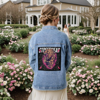 "Chic & Confortable : Custom Women's Jean Jacket"