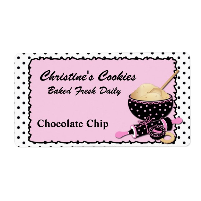 Chic Cookie Label (Vorne)