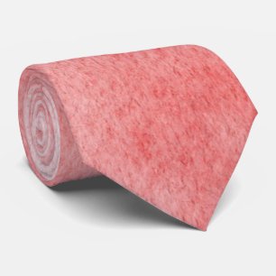 Chic Coral rouge Aquarelle Cravate pour hommes