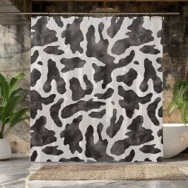 Chic Cow Print Dusche Vorhang