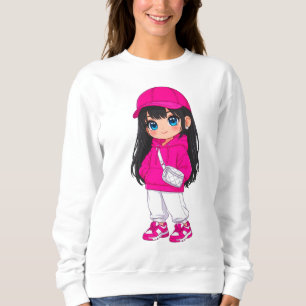 Chic & Cozy Damen-Sweatshirt 🌸✨   Stylishes DTF D Sweatshirt