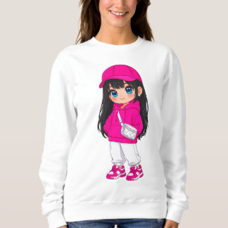 Chic & Cozy Damen-Sweatshirt 🌸✨ | Stylishes DTF D Sweatshirt