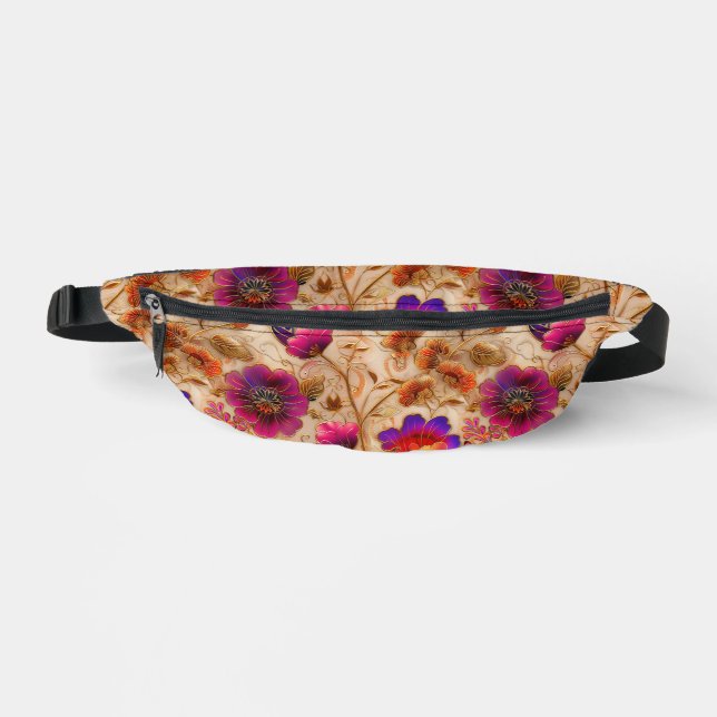 Chic crème crème motif floral (Recto)