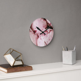 Chic Custom Wall Clock - Moderne Wohngestaltung Runde Wanduhr