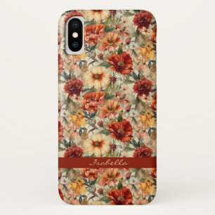 Chic Custom Watercolor Floral Muster Case-Mate iPhone Hülle