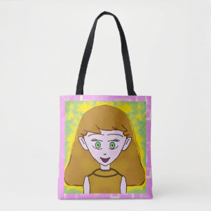 Chic Cute Merry Pink Geometrisch Tasche