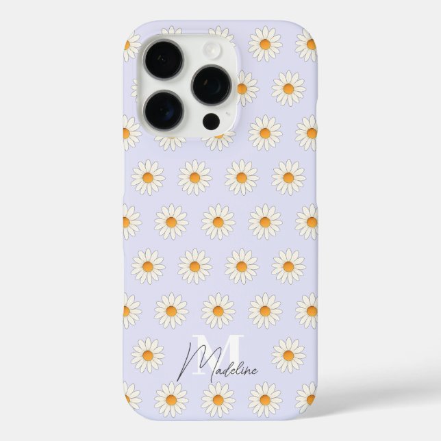 Chic Daisy Floral iPhone & iPad Case - Stilvoll (Rückseite)