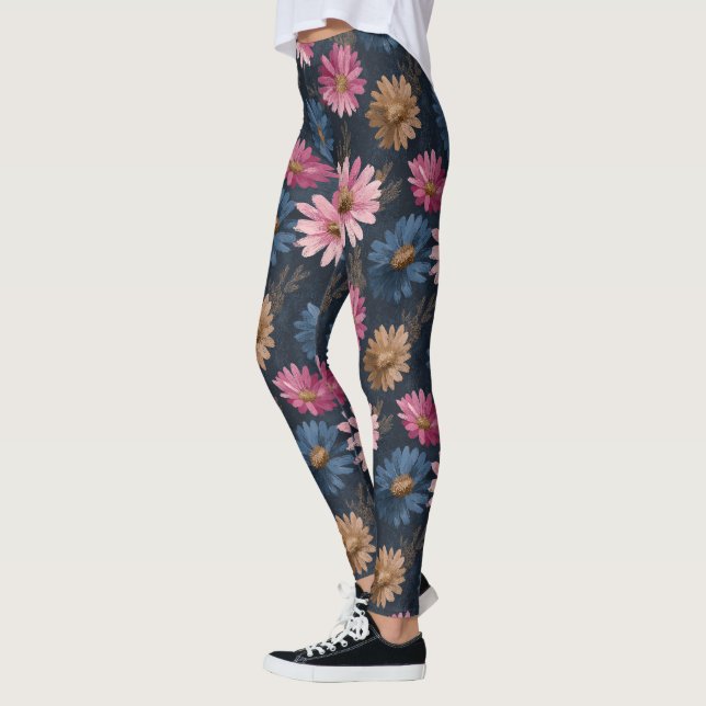 Chic Daisy Sparkle Gym Umstandsmode Leggings (Links)