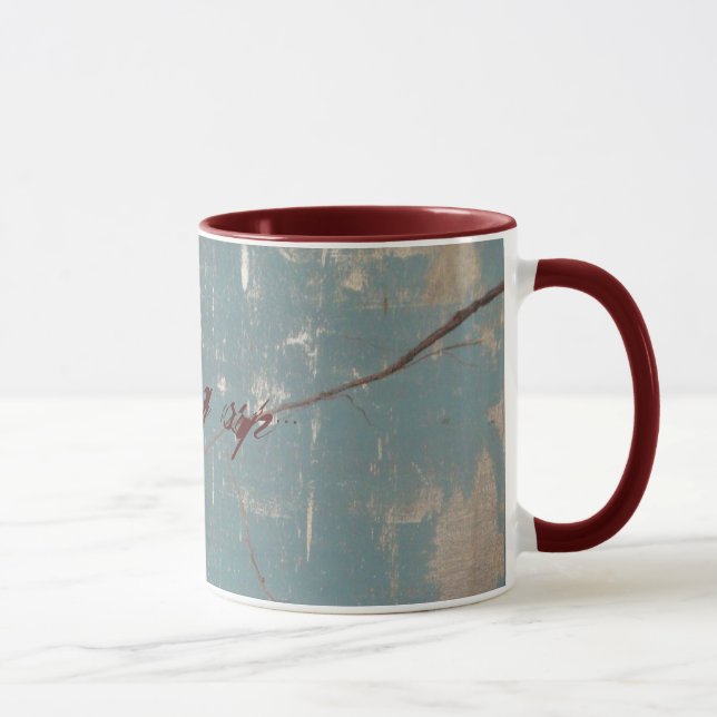 Chic, der DruckTasse aufwacht Tasse (Rechts)