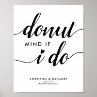Chic Donut Mind, wenn ich Herz-Script-Gastgeschenk