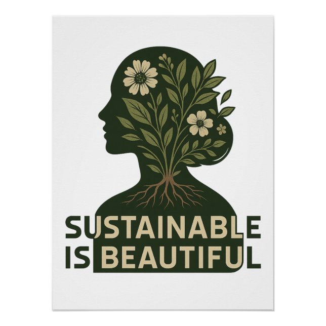 Chic Eco - Durable Est Belle Affiche Glossy (Devant)