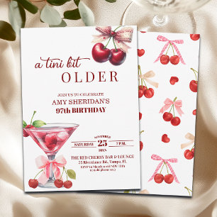 Chic Ein Tini Bisschen Älterer Kirsch-Martini 97.  Einladung