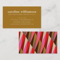 Chic Elegant Bright Gold Rosa und Braun