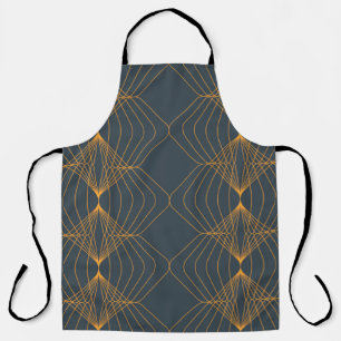 Chic, elegant, einfach geometrisch gegliedert schürze