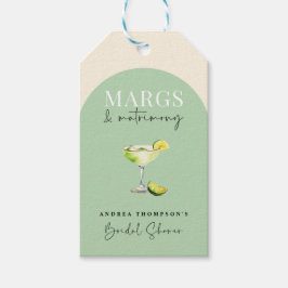 Chic Elegant Margs and Matrimont Brautparty Geschenkanhänger