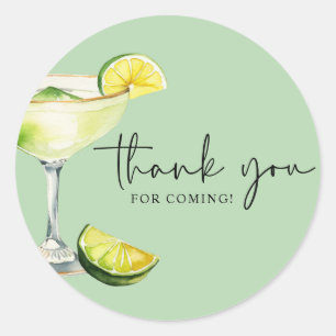 Chic Elegant Margs and Matrimont Brautparty Runder Aufkleber