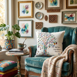  Chic elegant simple modern create your own   Kissen