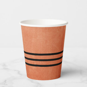 Chic Elegante Burnt Orange Museo Cantonale d'Arte Pappbecher