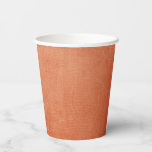 Chic Elegante Burnt Orange Museo Cantonale d'Arte Pappbecher