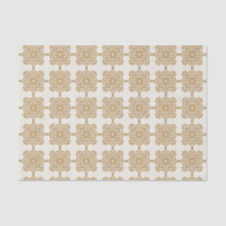 Chic Elegante Gold Barock Seidenpapier