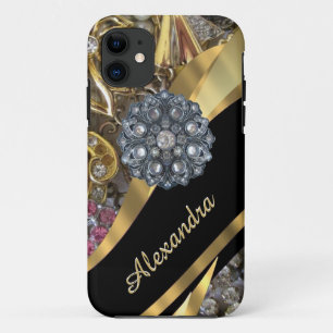 Chic elegante Gold Kristall personalisiert title_seo2