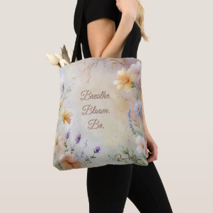 Chic & Elegante Pastelfloral - individuelles Angeb Tasche