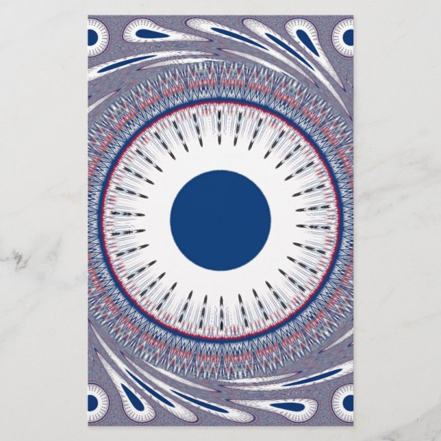 Chic Energetic Eye Design: Ein mesmerisierendes Mu (Vorderseite)