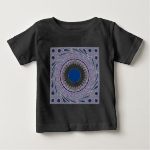 Chic Energetic Eye Design: Ein mesmerisierendes Mu Baby T-shirt